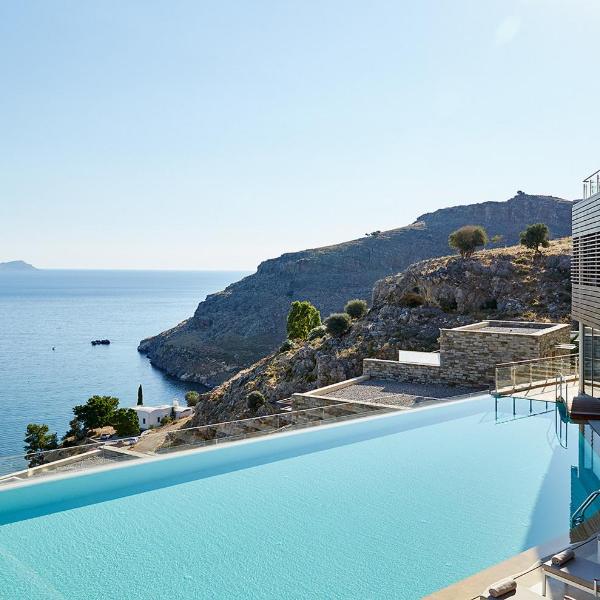 Hôtel adults only à Rhodes : Lindos Blu Luxury Hotel-Adults only